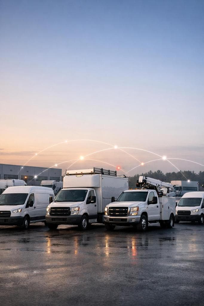 Fleet vehicles managed through Redtail telematics